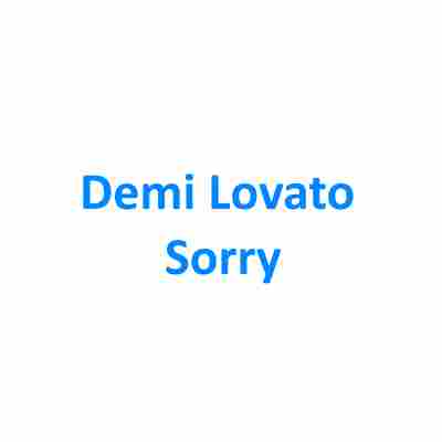 دانلود آهنگ Demi Lovato به نام Sorry